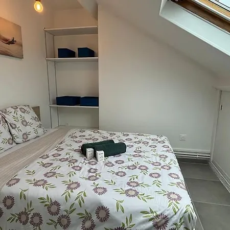 T2 Calme Et Lumineux Proche Gare شقة أراس